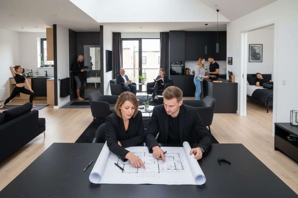 HMO layouts, shared living, property investment