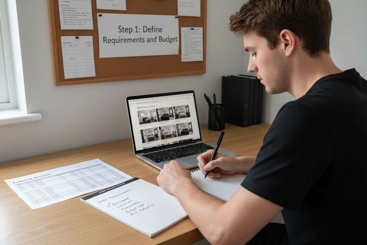 how to find hmo accommodation, budgeting, requirements