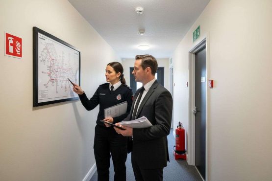 HMO fire safety inspection